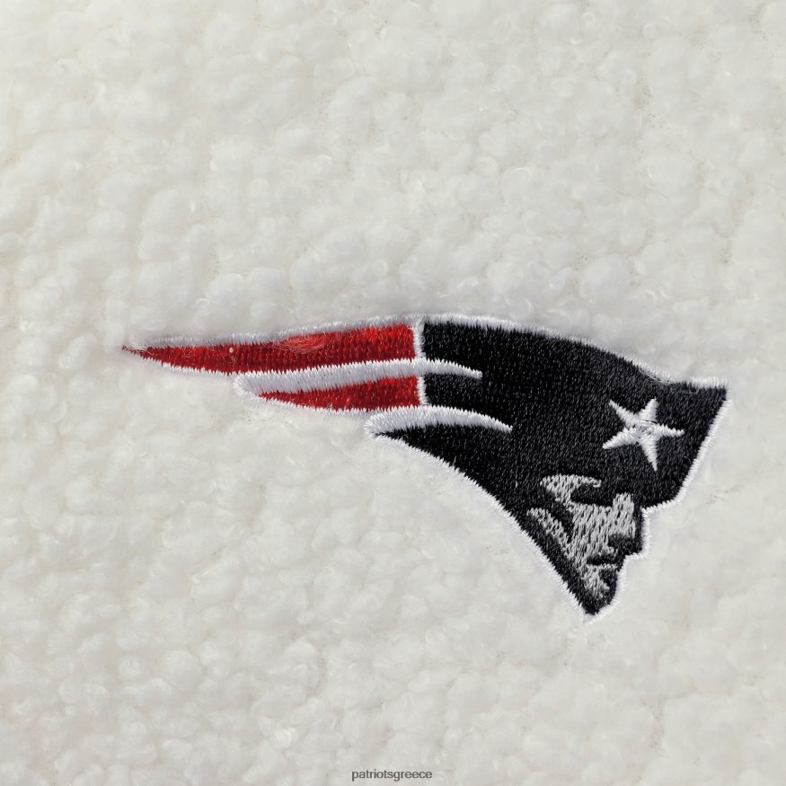 Patriots Jersey concepts sport κρεμ αφράτο μπλουζάκι με κουκούλα & σορτς γυναίκες είδη ένδυσης VPDHTZ2851