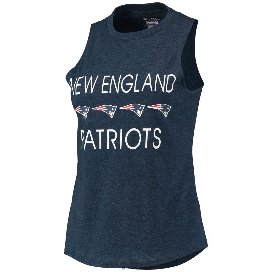 Patriots Jersey concepts sport κόκκινο/ναυτικό φανελάκι και παντελόνι σετ ύπνου γυναίκες είδη ένδυσης VPDHTZ2854
