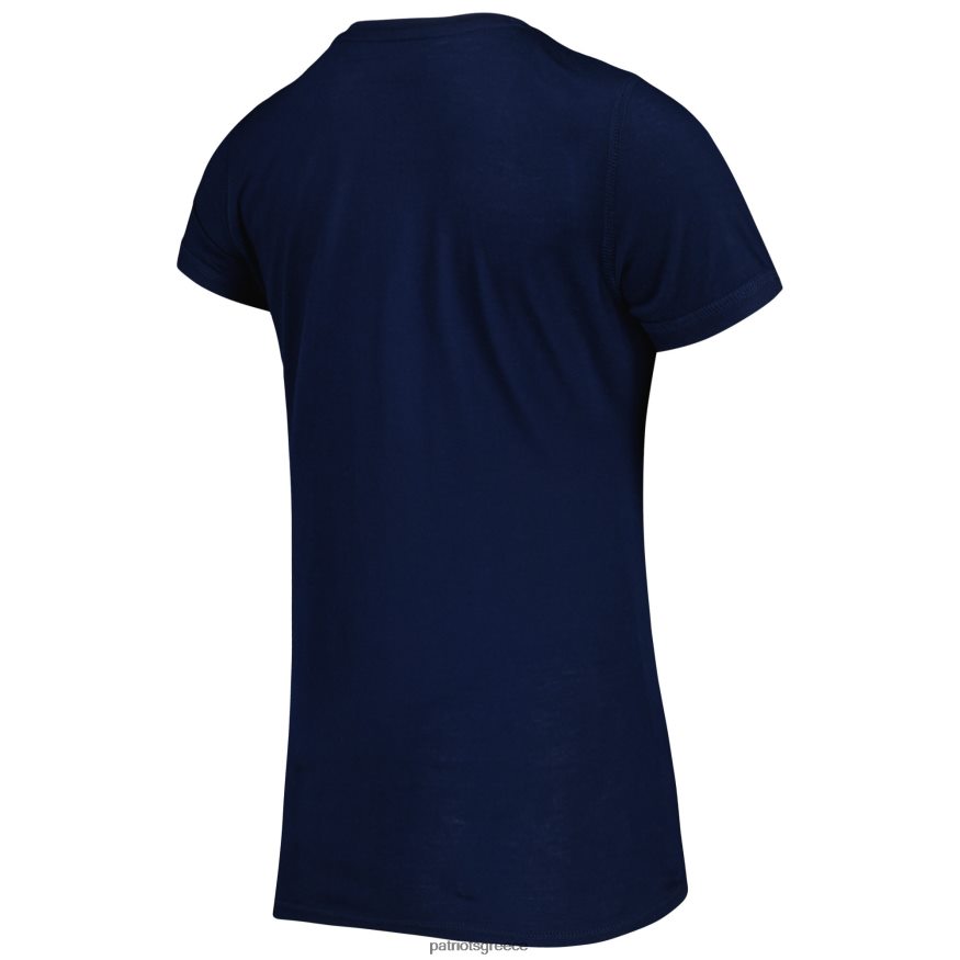 Patriots Jersey concepts sport navy/κόκκινο σήμα μπλουζάκι & παντελόνι σετ ύπνου γυναίκες είδη ένδυσης VPDHTZ2853