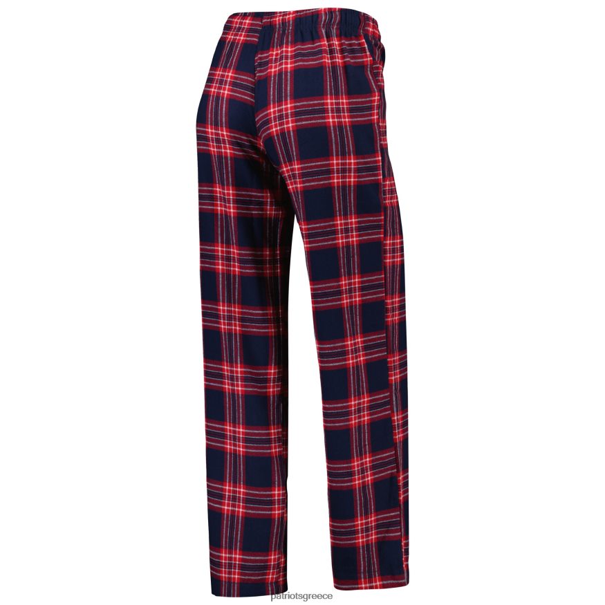 Patriots Jersey concepts sport navy/κόκκινο σήμα μπλουζάκι & παντελόνι σετ ύπνου γυναίκες είδη ένδυσης VPDHTZ2853