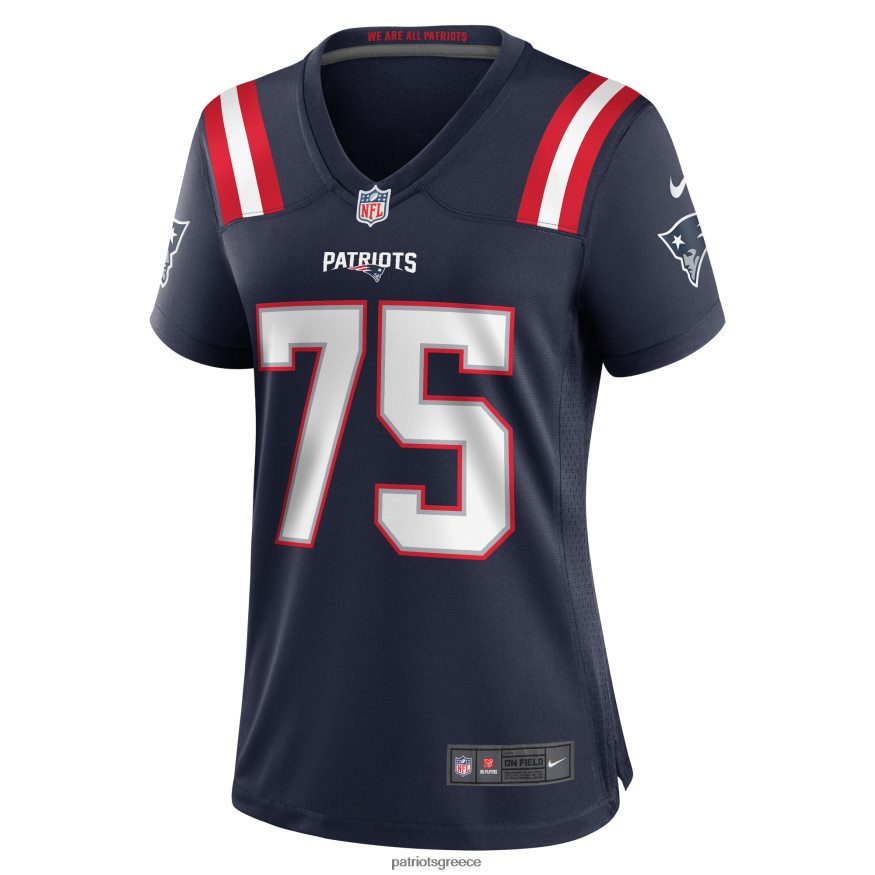 Patriots Jersey φανέλα παικτών παιχνιδιών Nike Conor Mcdermott Navy Home game γυναίκες είδη ένδυσης VPDHTZ1123