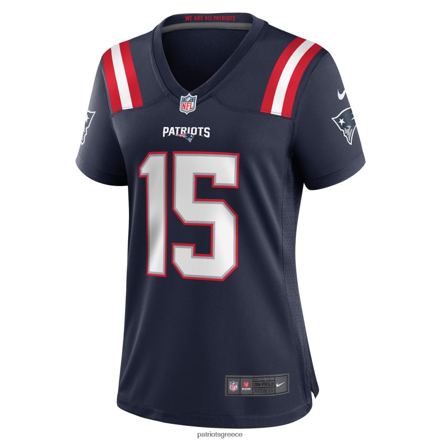 Patriots Jersey φανέλα παιχνιδιού Nike Corliss Wayman γυναίκες είδη ένδυσης VPDHTZ1206