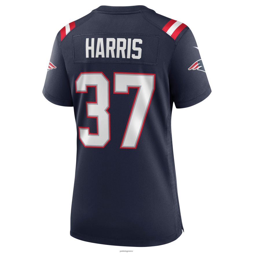 Patriots Jersey φανέλα παιχνιδιών Nike Damien Harris γυναίκες είδη ένδυσης VPDHTZ1194