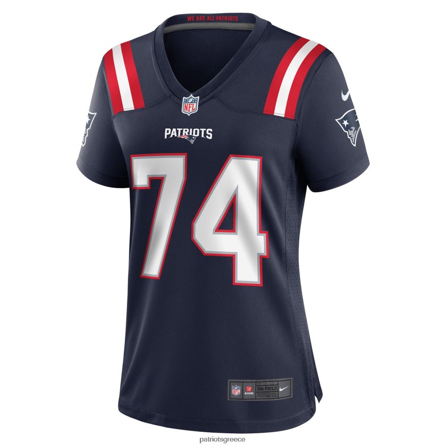 Patriots Jersey φανέλα παιχνιδιών Nike Riley Reiff Navy γυναίκες είδη ένδυσης VPDHTZ1210