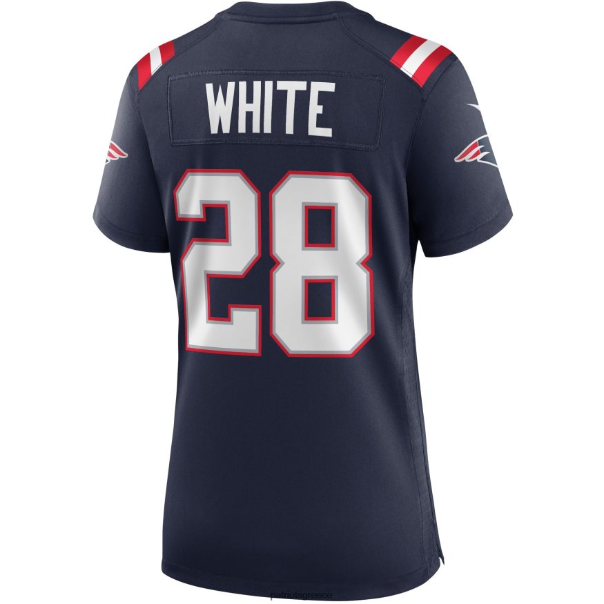 Patriots Jersey φανέλα παιχνιδιών nike James white navy γυναίκες είδη ένδυσης VPDHTZ1133