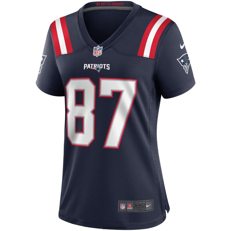 Patriots Jersey φανέλα συνταξιούχων παικτών nike ben coates navy game γυναίκες είδη ένδυσης VPDHTZ1147