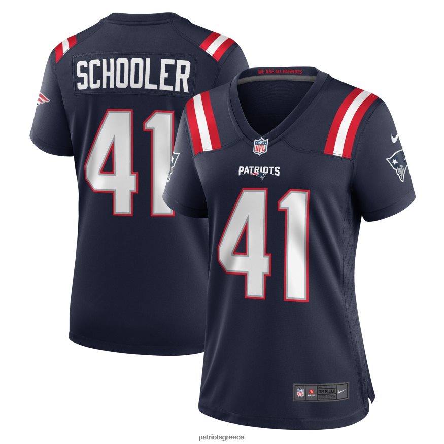 Patriots Jersey φανέλα παικτών nike brenden schooler navy game γυναίκες είδη ένδυσης VPDHTZ1116