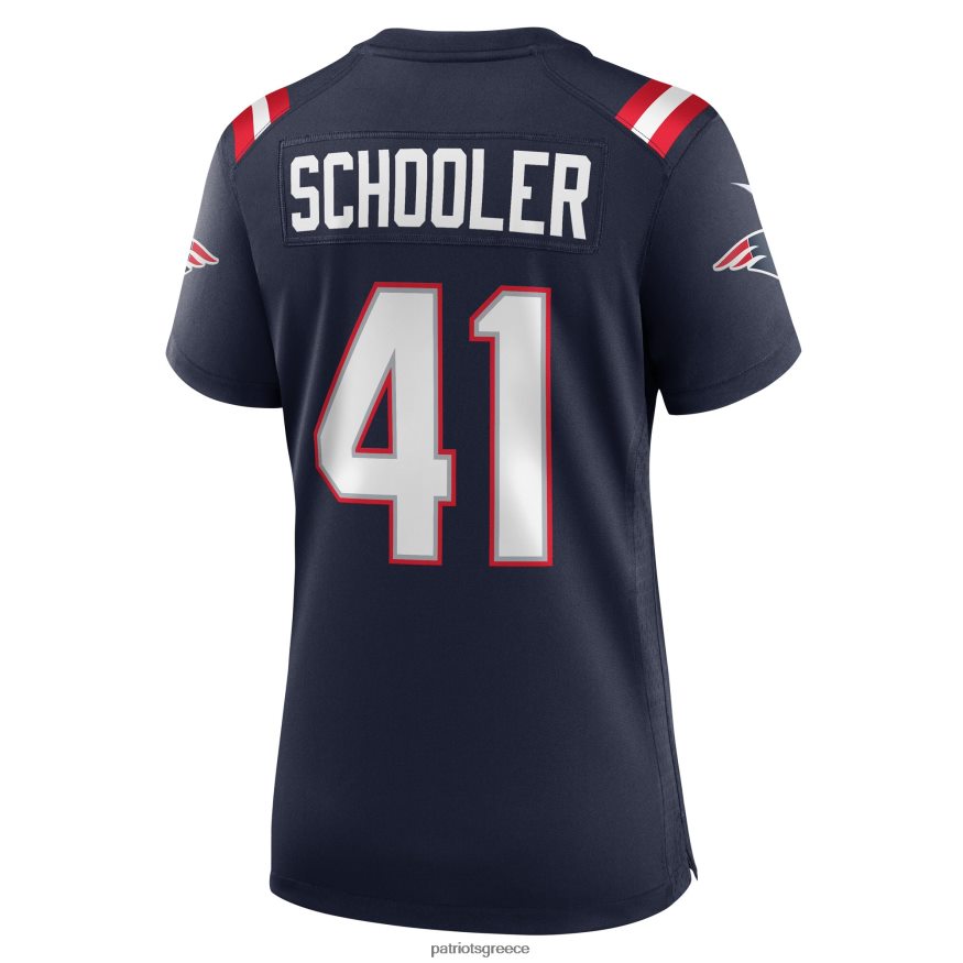 Patriots Jersey φανέλα παικτών nike brenden schooler navy game γυναίκες είδη ένδυσης VPDHTZ1116