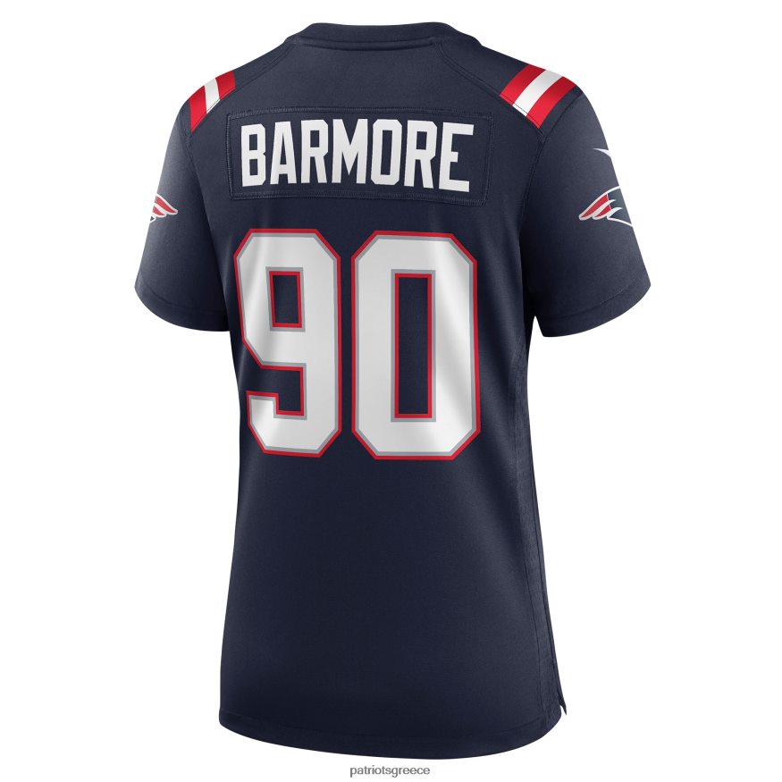 Patriots Jersey φανέλα παιχνιδιών nike christian barmore navy player γυναίκες είδη ένδυσης VPDHTZ1160