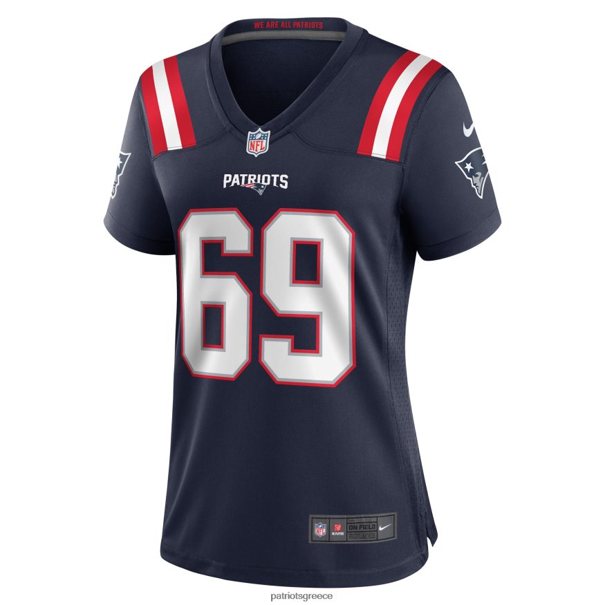 Patriots Jersey φανέλα παίκτη nike cole περίεργο ναυτικό παιχνίδι γυναίκες είδη ένδυσης VPDHTZ1193