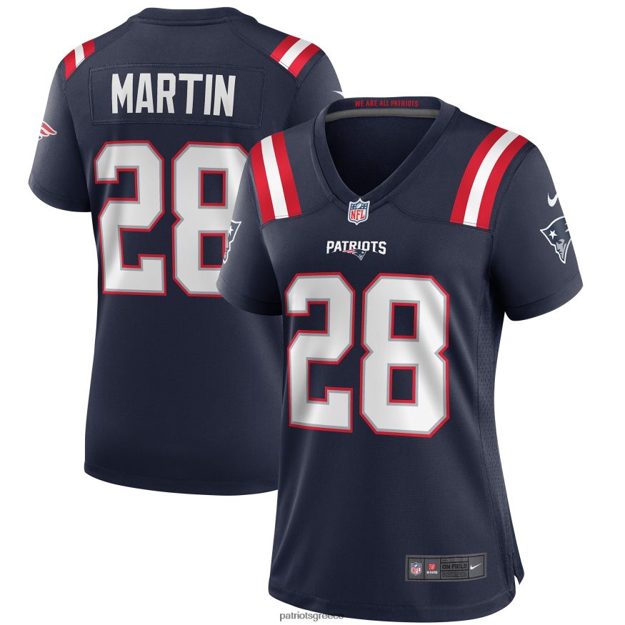 Patriots Jersey φανέλα συνταξιούχων παικτών nike curtis martin navy game γυναίκες είδη ένδυσης VPDHTZ1212