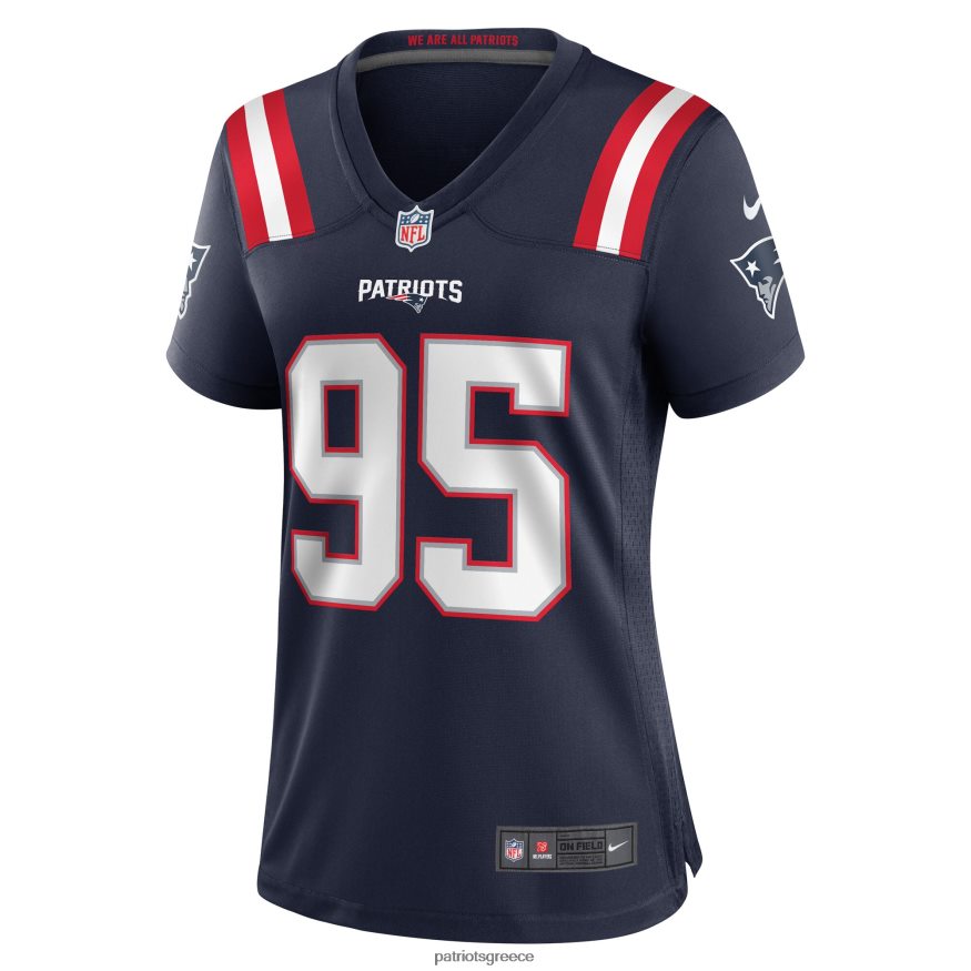 Patriots Jersey φανέλα παικτών ναυτικών παιχνιδιών nike daniel ekuale γυναίκες είδη ένδυσης VPDHTZ1235
