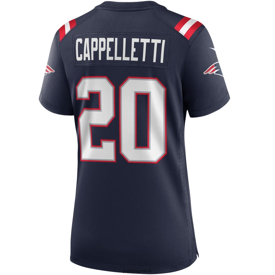 Patriots Jersey φανέλα συνταξιούχων παικτών nike gino cappelletti navy game γυναίκες είδη ένδυσης VPDHTZ1143