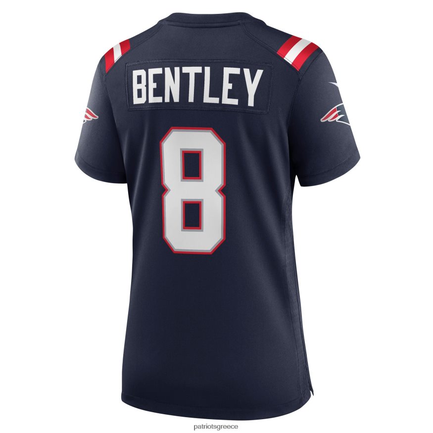 Patriots Jersey φανέλα παικτών nike ja'whaun bentley navy game γυναίκες είδη ένδυσης VPDHTZ1141