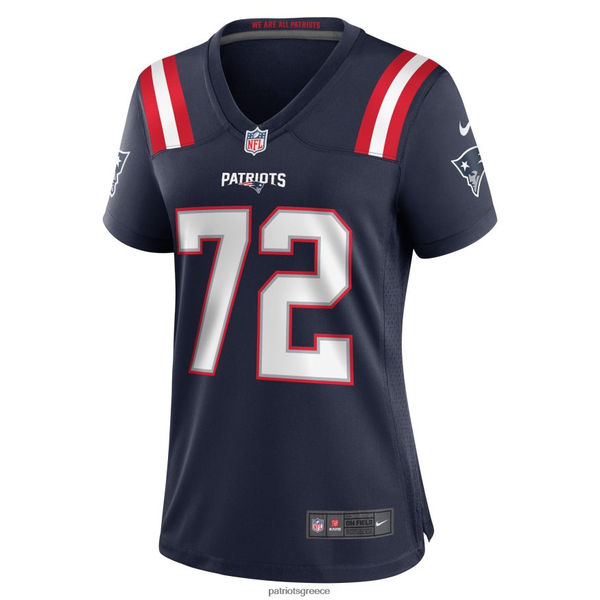 Patriots Jersey nike jeremiah pharms jr. φανέλα παίκτη ναυτικού παιχνιδιού γυναίκες είδη ένδυσης VPDHTZ1120