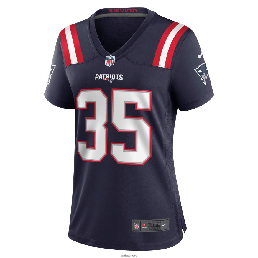 Patriots Jersey φανέλα συνταξιούχων παικτών nike jim nance navy γυναίκες είδη ένδυσης VPDHTZ1157