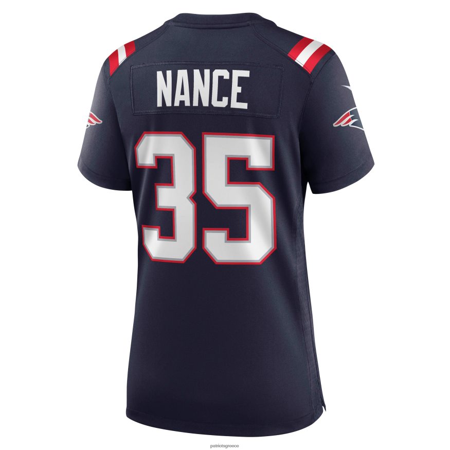 Patriots Jersey φανέλα συνταξιούχων παικτών nike jim nance navy γυναίκες είδη ένδυσης VPDHTZ1157