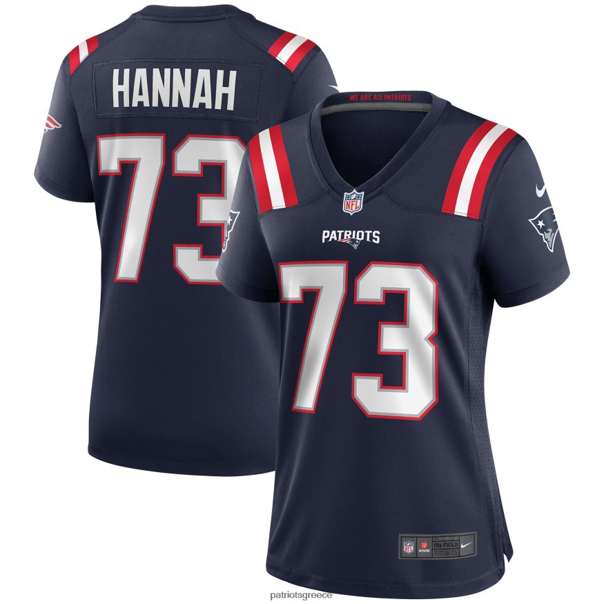 Patriots Jersey φανέλα συνταξιούχων παικτών nike john hannah navy game γυναίκες είδη ένδυσης VPDHTZ1146