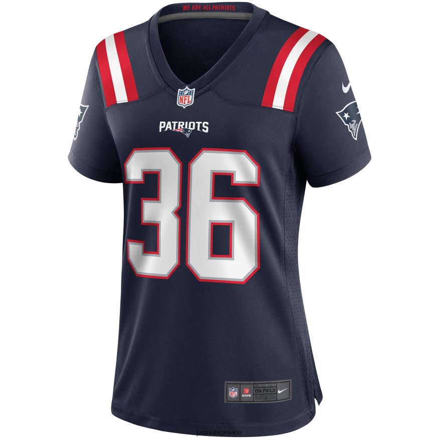 Patriots Jersey φανέλα παικτών συνταξιούχων της nike lawyer milloy navy game γυναίκες είδη ένδυσης VPDHTZ1145