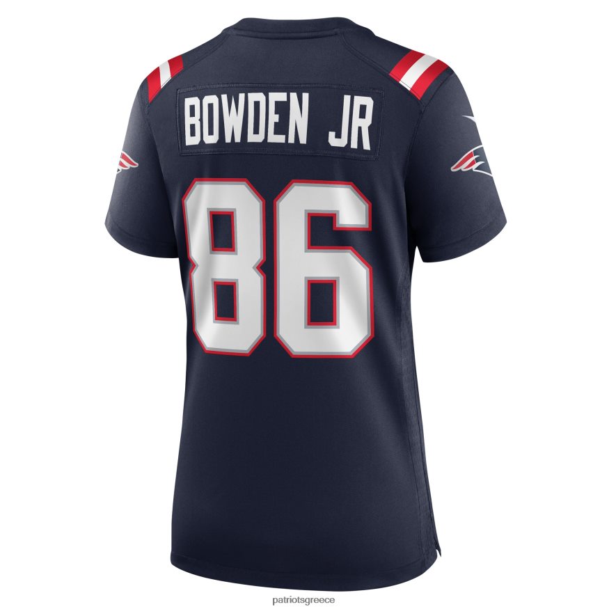 Patriots Jersey nike lynn bowden jr. φανέλα παικτών παιχνιδιών ναυτικού στο σπίτι γυναίκες είδη ένδυσης VPDHTZ1127