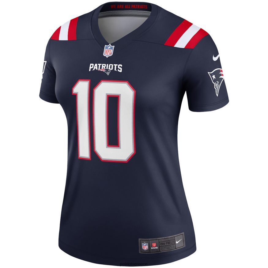 Patriots Jersey φανέλα nike mac jones navy legend γυναίκες είδη ένδυσης VPDHTZ1182