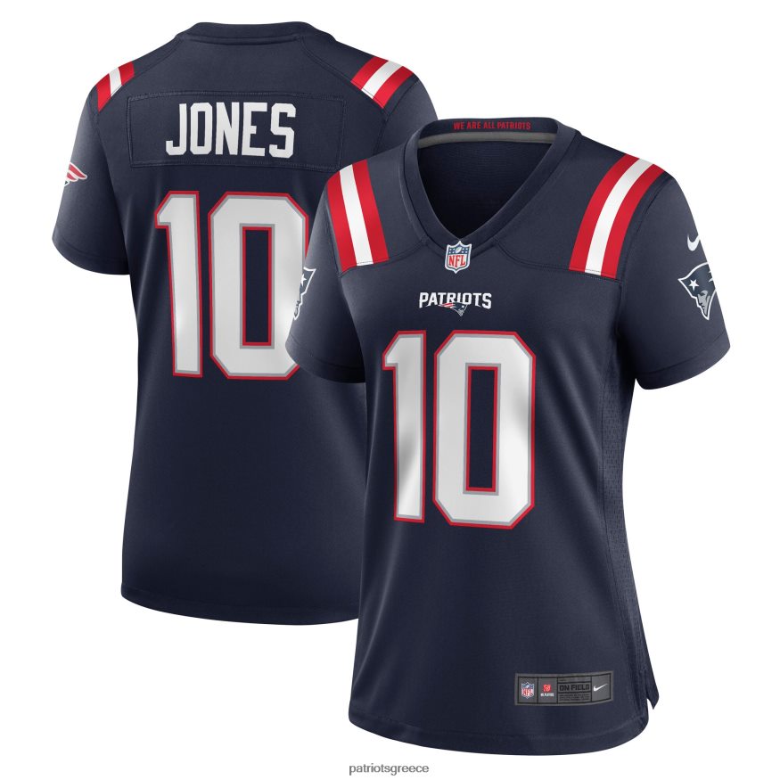 Patriots Jersey φανέλα παιχνιδιών nike mac jones navy player γυναίκες είδη ένδυσης VPDHTZ1192
