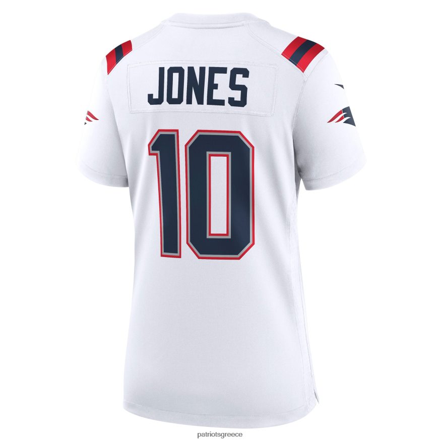 Patriots Jersey φανέλα παιχνιδιών nike mac jones white player γυναίκες είδη ένδυσης VPDHTZ1184