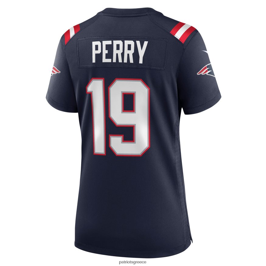 Patriots Jersey φανέλα παικτών nike malcolm perry navy game γυναίκες είδη ένδυσης VPDHTZ1159