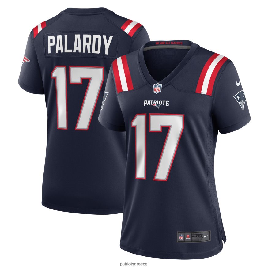 Patriots Jersey φανέλα παικτών nike michael palardy navy παιχνιδιών γυναίκες είδη ένδυσης VPDHTZ1126