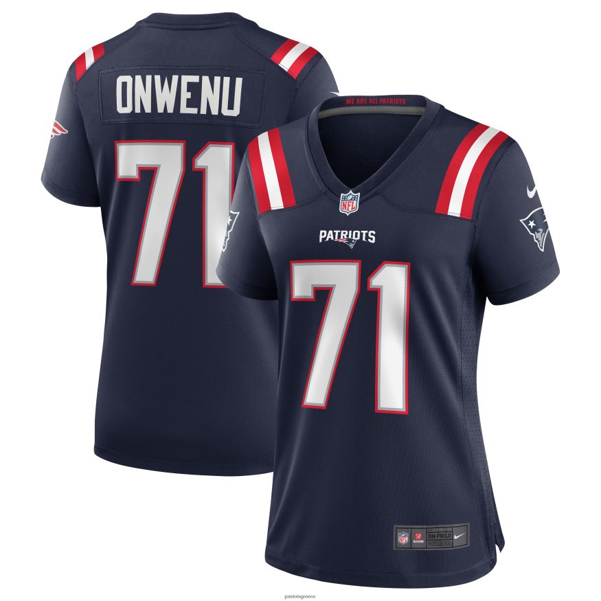 Patriots Jersey φανέλα παιχνιδιών nike mike onwenu navy team γυναίκες είδη ένδυσης VPDHTZ1149