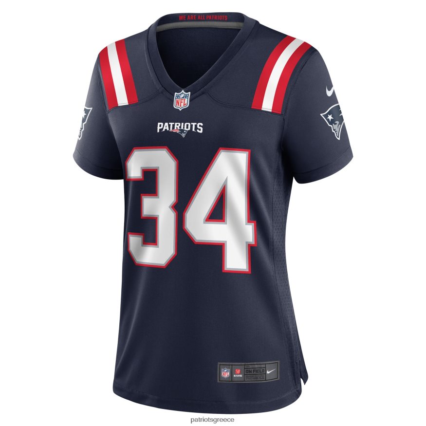 Patriots Jersey φανέλα παικτών nike quandre mosely navy παιχνιδιών στο σπίτι γυναίκες είδη ένδυσης VPDHTZ1132
