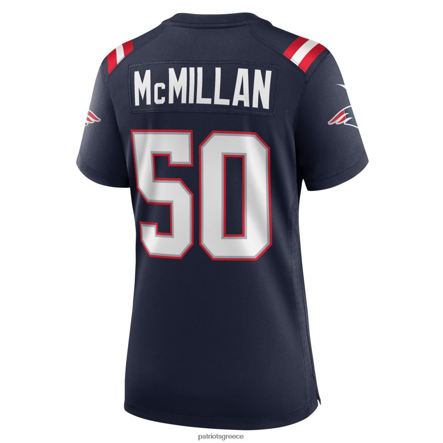 Patriots Jersey φανέλα παικτών παικτών nike raekwon mcmillan navy home game γυναίκες είδη ένδυσης VPDHTZ1200