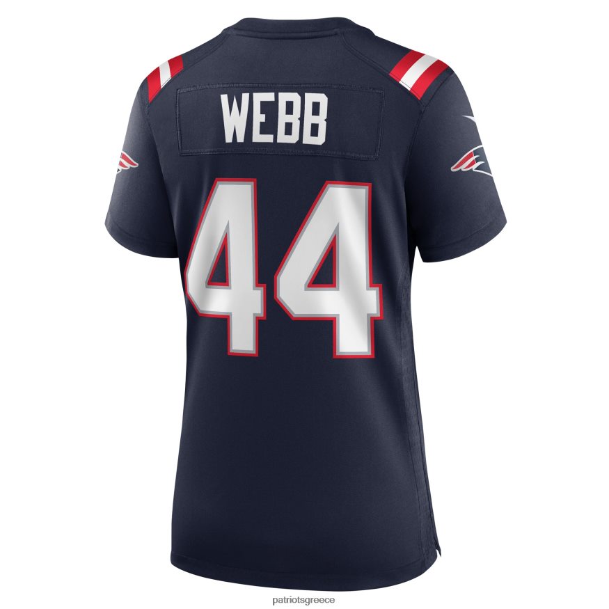 Patriots Jersey φανέλα παικτών nike raleigh webb navy παιχνιδιών γυναίκες είδη ένδυσης VPDHTZ1121