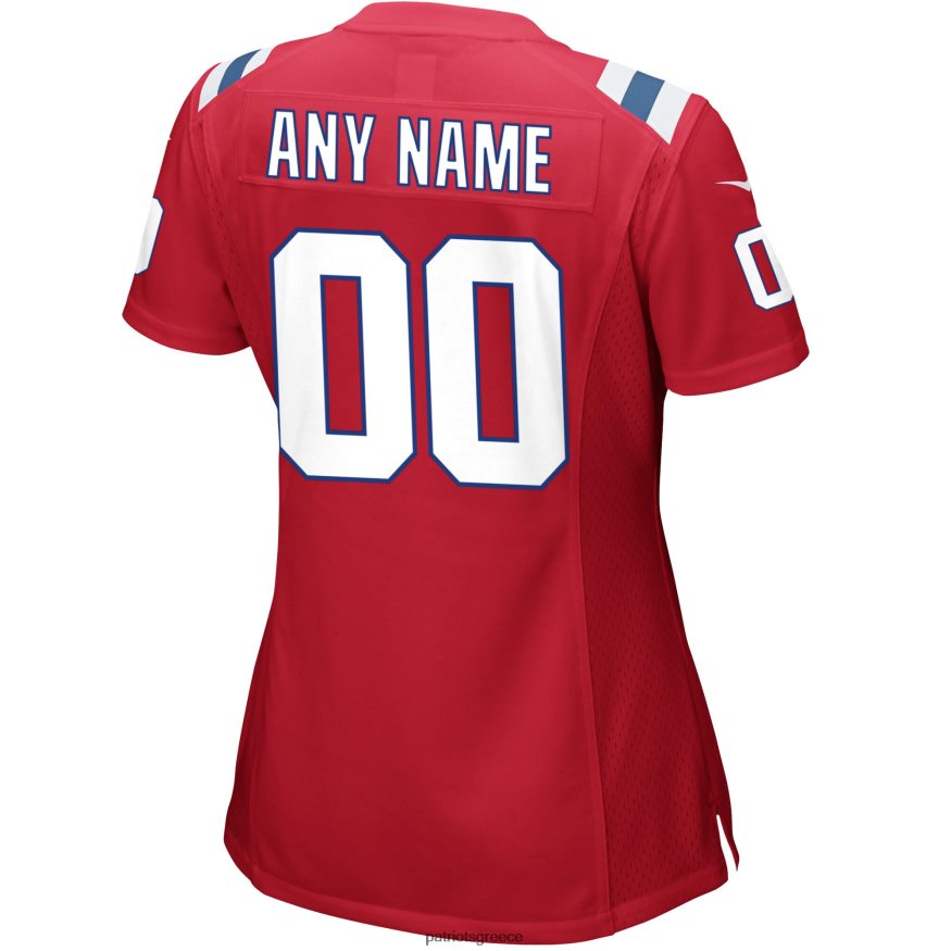 Patriots Jersey nike red εναλλακτική προσαρμοσμένη φανέλα γυναίκες είδη ένδυσης VPDHTZ1176