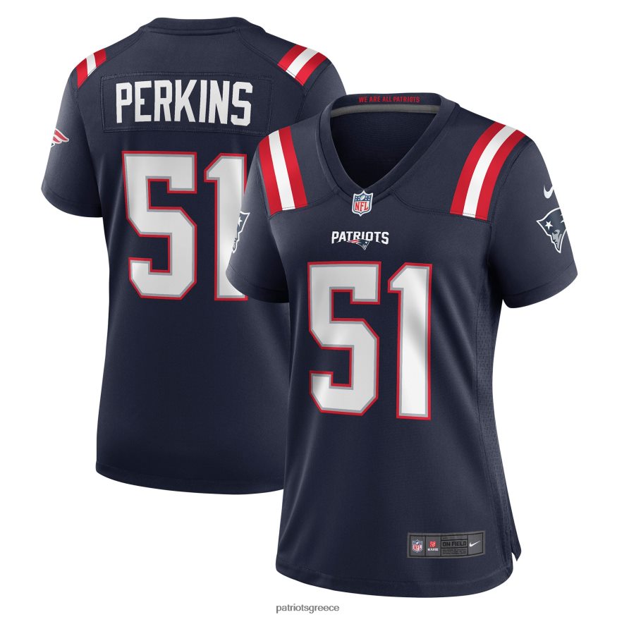 Patriots Jersey φανέλα παιχνιδιών nike ronnie perkins navy γυναίκες είδη ένδυσης VPDHTZ1166