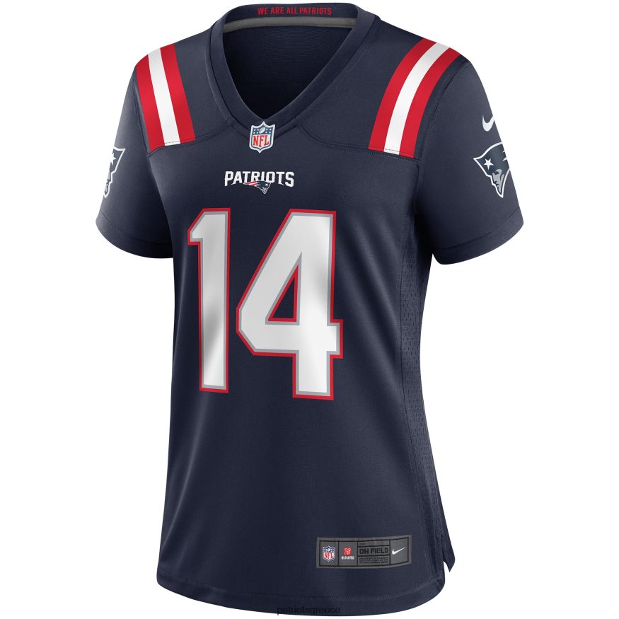 Patriots Jersey φανέλα συνταξιούχων παικτών nike steve grogan navy game γυναίκες είδη ένδυσης VPDHTZ1134