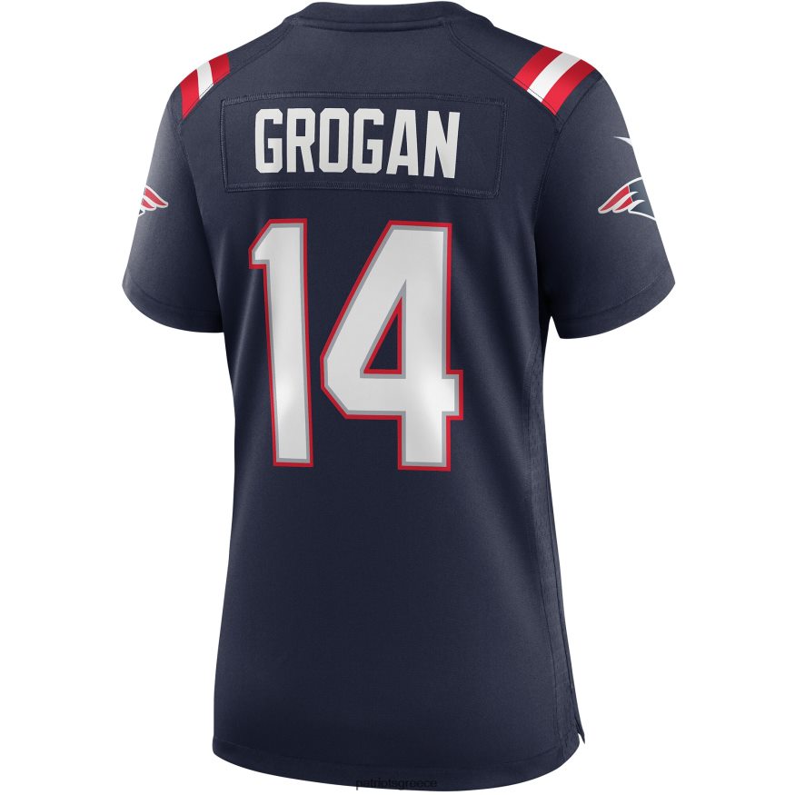 Patriots Jersey φανέλα συνταξιούχων παικτών nike steve grogan navy game γυναίκες είδη ένδυσης VPDHTZ1134