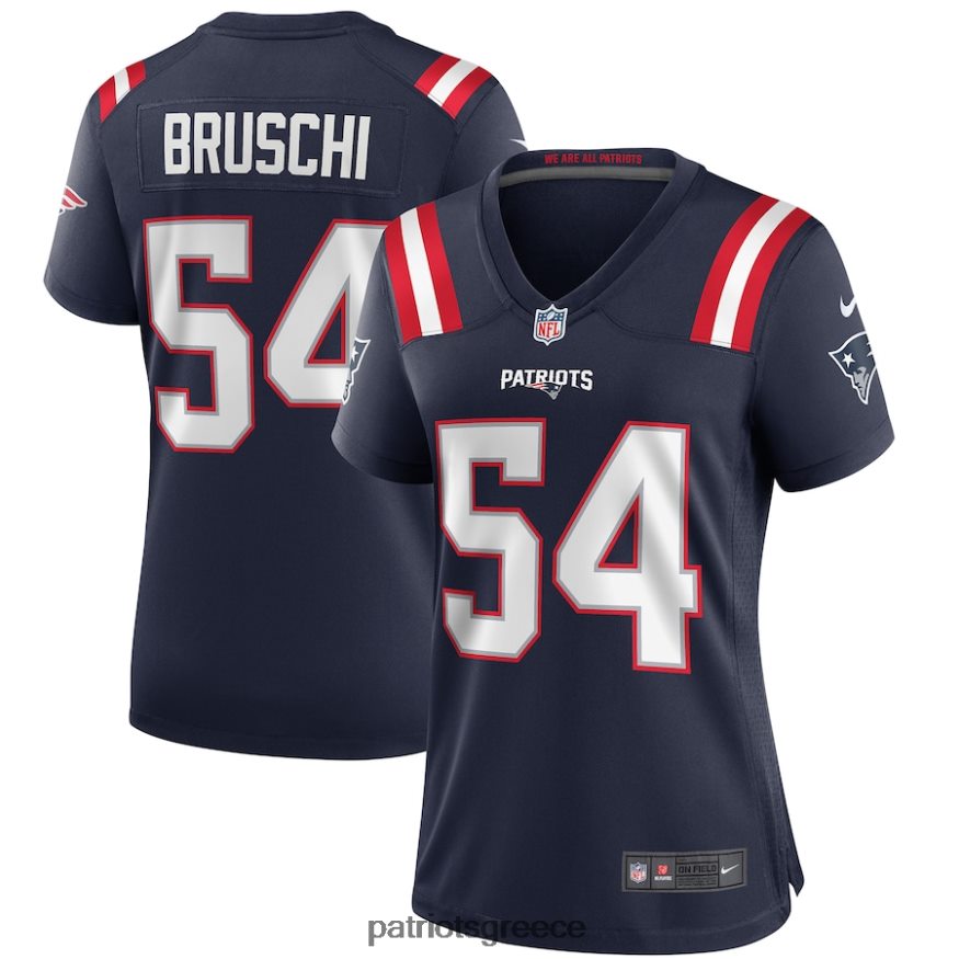 Patriots Jersey κόκκινη φανέλα παιχνιδιών nike tedy bruschi γυναίκες είδη ένδυσης VPDHTZ1163