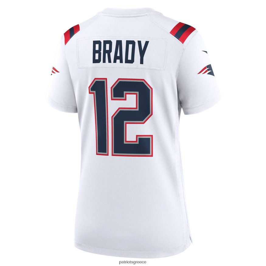 Patriots Jersey φανέλα παιχνιδιών nike tom brady white συνταξιούχος γυναίκες είδη ένδυσης VPDHTZ1173