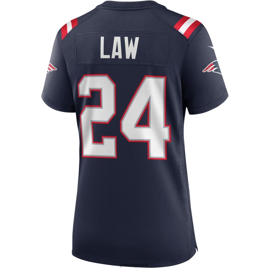 Patriots Jersey nike ty law navy game φανέλα συνταξιούχων παικτών γυναίκες είδη ένδυσης VPDHTZ1209