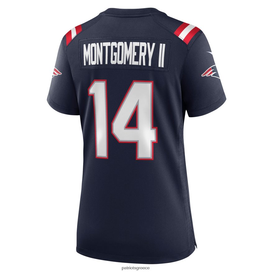 Patriots Jersey φανέλα παιχνιδιών nike ty montgomery navy γυναίκες είδη ένδυσης VPDHTZ1228