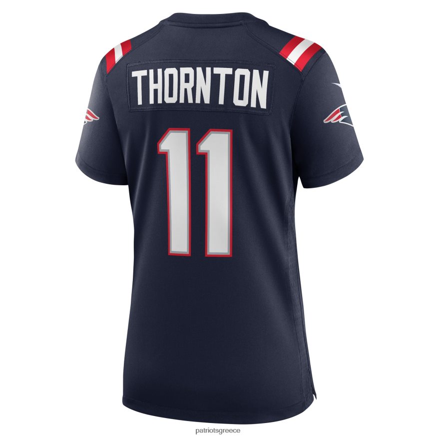 Patriots Jersey φανέλα παίκτη nike tyquan thornton navy game γυναίκες είδη ένδυσης VPDHTZ1233