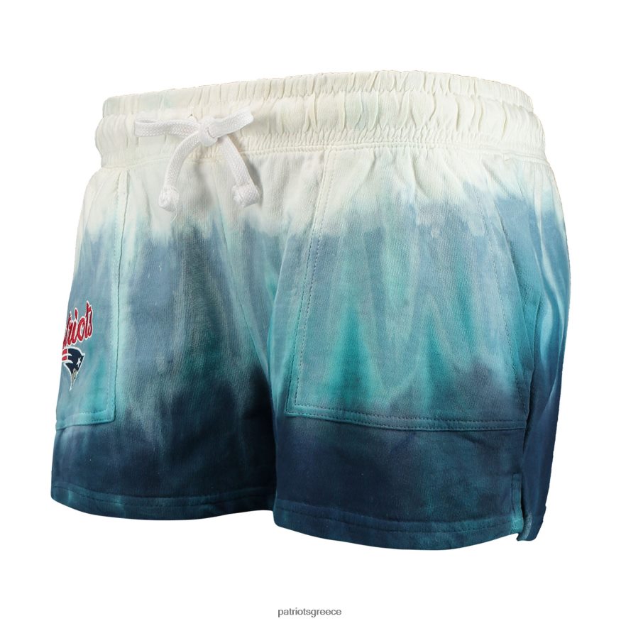 Patriots Jersey Σετ με κουκούλα και σορτς foco navy/white dip-dye crop πουλόβερ γυναίκες είδη ένδυσης VPDHTZ2358
