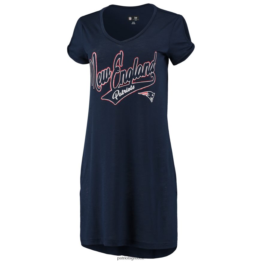 Patriots Jersey g-iii 4her by carl banks ναυτικό αποσχισθείσα κάλυψη μαγιό γυναίκες είδη ένδυσης VPDHTZ2905