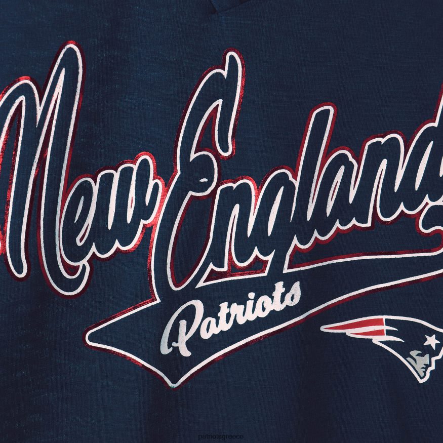 Patriots Jersey g-iii 4her by carl banks ναυτικό αποσχισθείσα κάλυψη μαγιό γυναίκες είδη ένδυσης VPDHTZ2905