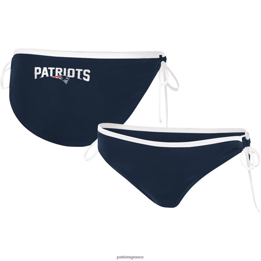 Patriots Jersey g-iii 4her by carl banks navy τέλειο ταιριαστό πάτο μπικίνι γυναίκες είδη ένδυσης VPDHTZ2899