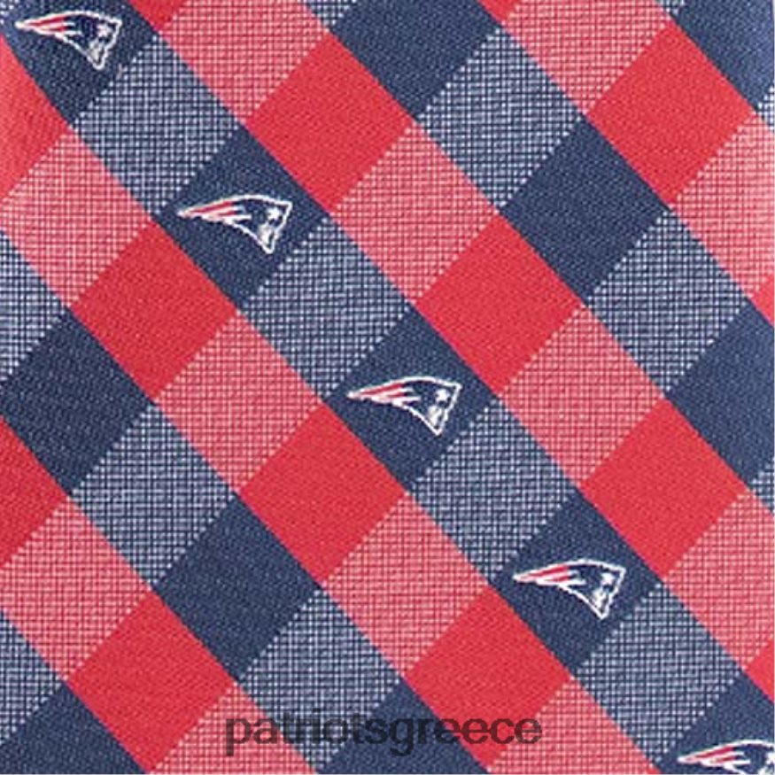 Patriots Jersey υφαντή καρό γραβάτα - μπλε/κόκκινο άνδρες αξεσουάρ VPDHTZ50
