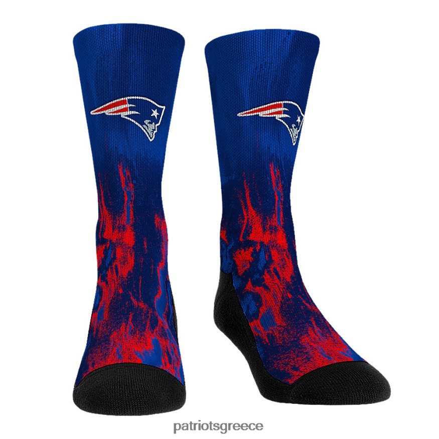 Patriots Jersey unisex rock em κάλτσες 3-pack κάλτσες crew άνδρες αξεσουάρ VPDHTZ61