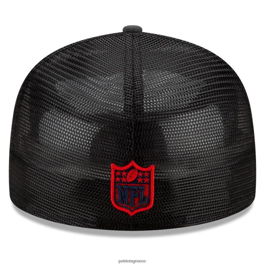 Patriots Jersey γραφίτης νέας εποχής/ναυτικό 2021 nfl σχέδιο επί σκηνής 5950 εφαρμοστό καπέλο άνδρες αξεσουάρ VPDHTZ358