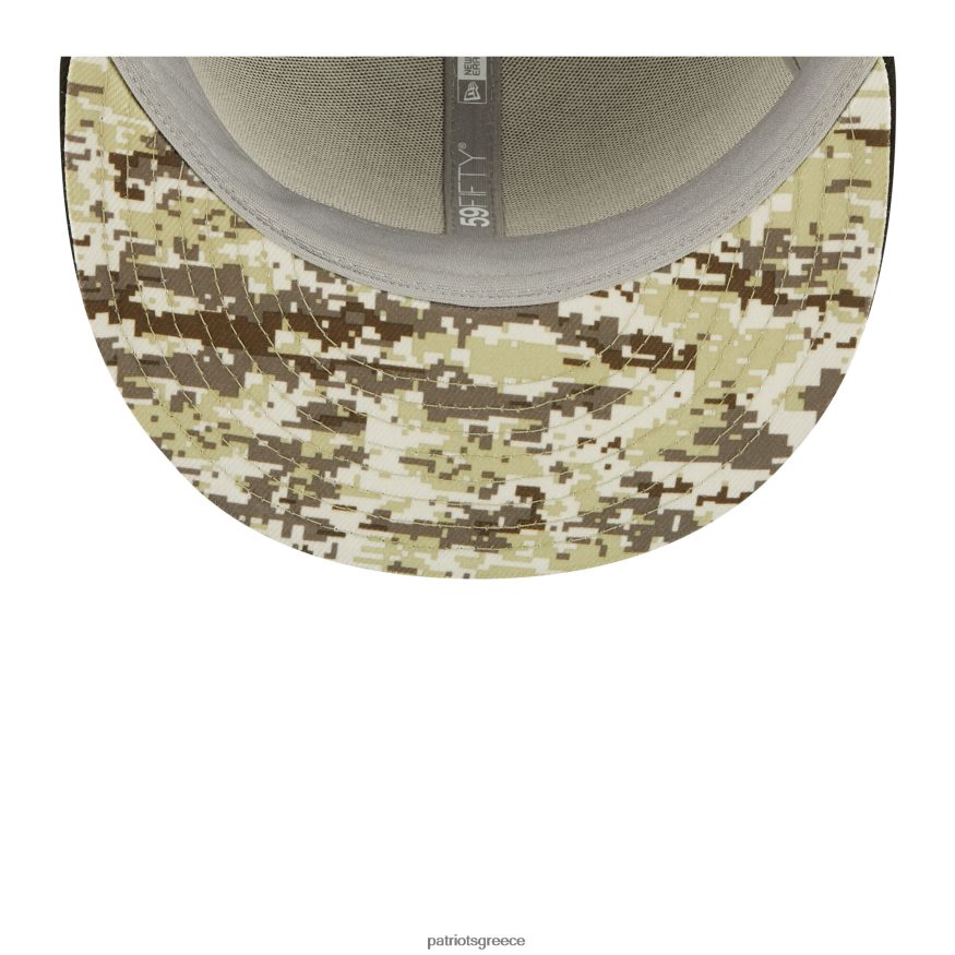 Patriots Jersey Νέα εποχή μαύρο 2022 χαιρετισμός στο σέρβις 5950 εφαρμοστό καπέλο άνδρες αξεσουάρ VPDHTZ168